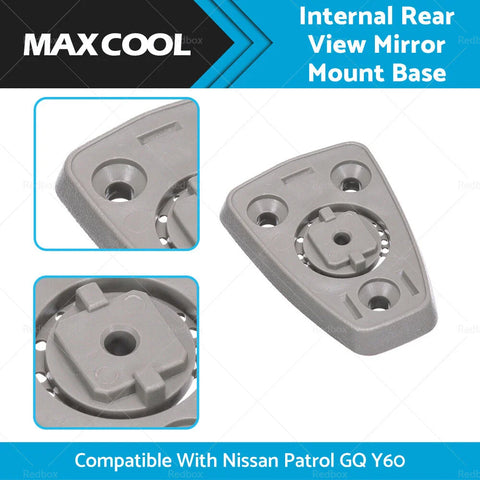 Nissan Patrol GQ Y60 Internal Rear View Mirror Mount Base (1997-1999)
