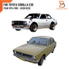 Toyota Corolla KE30 KE35 Rear License Plate Light Lamps (1974-1981)