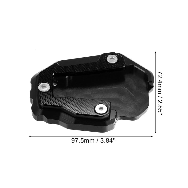 Honda CRF1000L (2017-2020) - Black Motorcycle Side Stand Pad
