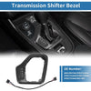Jeep Cherokee 2014-2018 Black Carbon Fiber Transmission Shifter Bezel