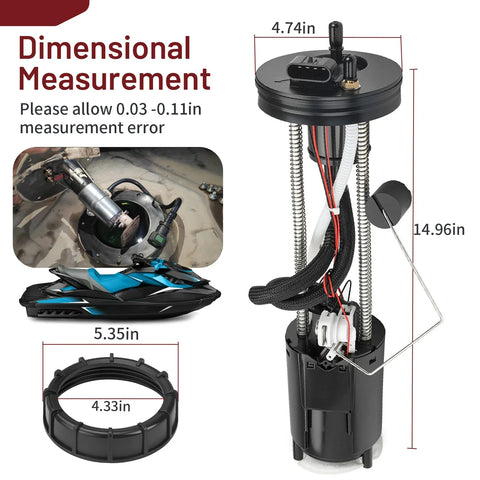 Sea-Doo RXP X Fuel Pump Assembly