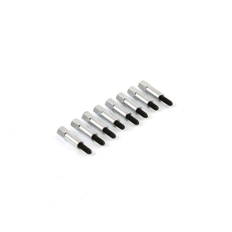 Chevy SBC BBC - Set of 8 1" Chrome Mini Bolt Valve Cover Studs