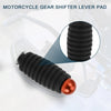 Motorcycle 1 x Universal Orange Rubber Gear Shifter Lever Shift Pedal Pad