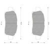 Toyota Echo Front Disc Brake Pad Set (1999–2005)