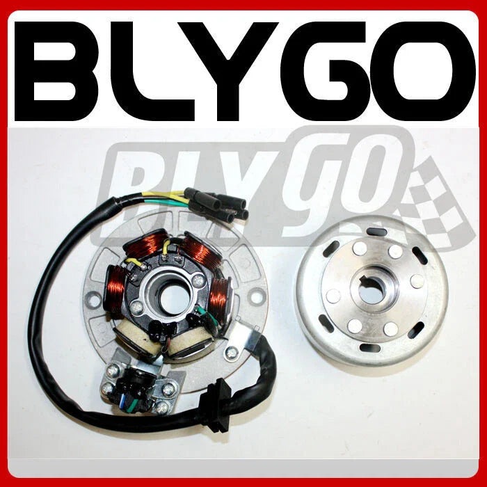 YX 150cc 160cc Dirt Bike Magneto Stator Plate & Flywheel Roller