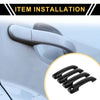 Toyota Tundra (2007-2020) Black 4 x Car Exterior Door Handle Covers