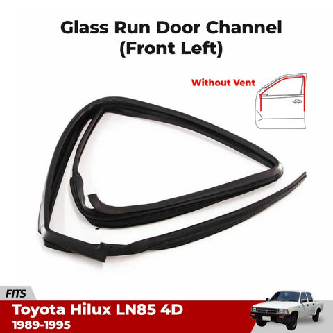 Glass Run Door Channel Front LH Fits Toyota Hilux LN85 LN106 4D UTE 1989-95 D06