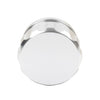 Fuel Tank Cover 1" Silver Aluminum Weld-On Filler Neck w/ Cap