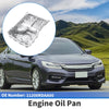 Honda Accord 2003-2007 - 1 x Aluminum Silver Tone Engine Oil Pan