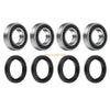 Kawasaki Mule 2 x Front Wheel Bearings Seals