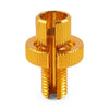Motorcycle ATV Pit Bike Gold 8mm Clutch Brake Throttle Cable Adjuster Screw