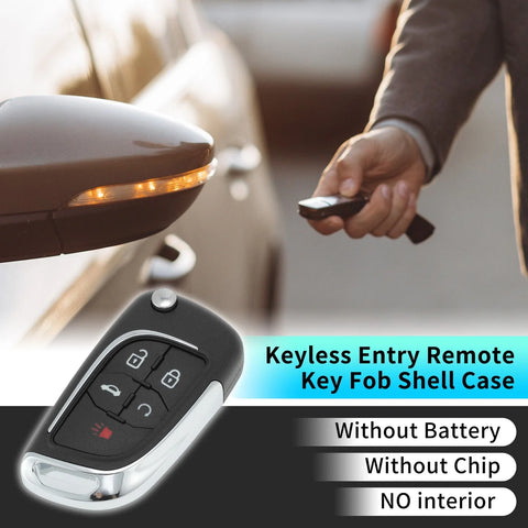 Chevrolet Camaro Equinox 5 x Buttons Key Fob Shell Case Keyless (2010–2019)