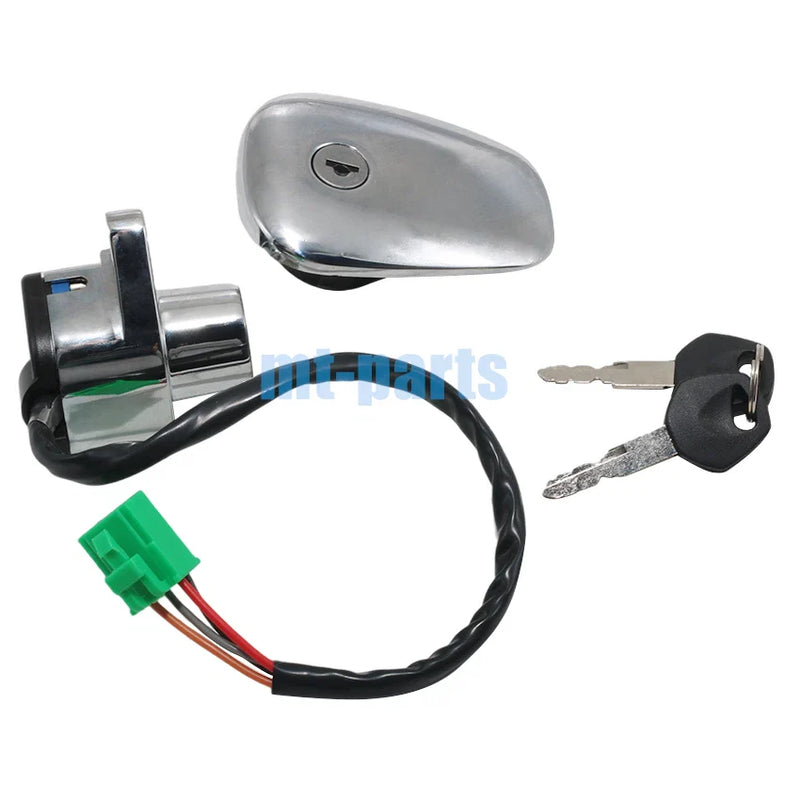 Suzuki VS1400 Boulevard Ignition Key Switch & Fuel Gas Cap Set (2005-2009)