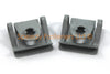 Ducati Honda Suzuki 6 x dzus Moto carenatura fissaggio clip piastra