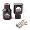 Honda Harley Chrome Handlebar Mount Adapter Risers Clamp