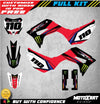 Honda CRF110 2019-2023 SURGE STYLE Stickers Custom Graphics Kit