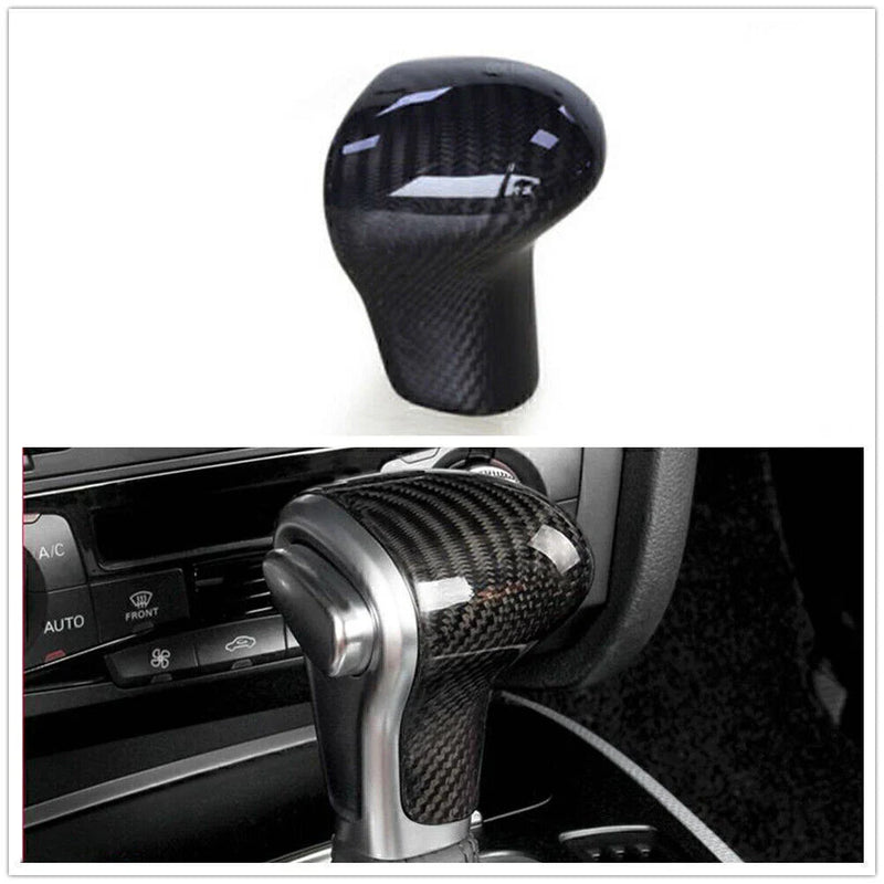 Audi A4 A5 Q5 A6 S6 A7 S7 Q7 Carbon Gear Shift Knob Cover (2013-2021)