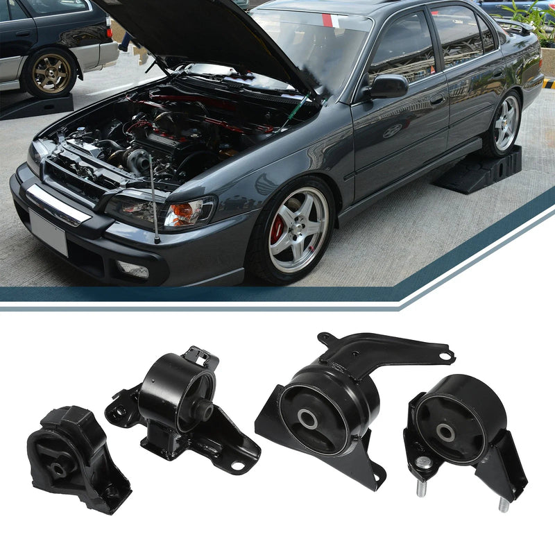 1 x Engine Trans Mount Set Toyota Corolla L4 1.6L (1993–1997)
