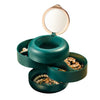 Rotating Storage - Ring Bracelet Tray 4 Layer Jewelry Organizer Travel Case
