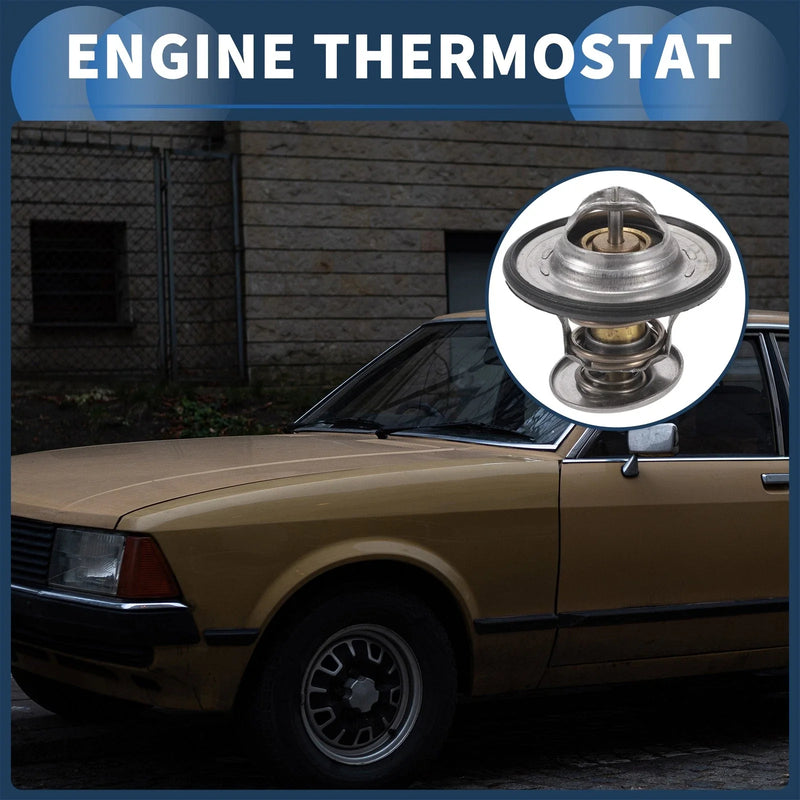 Ford Consul (1972-1974) Silver Tone Engine Coolant Thermostat