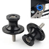 YAMAHA MT-09 FZ09 6MM Black Motorcycle Swingarm Spools Sliders (2013-2022)