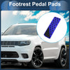 Jeep Grand Cherokee (2022-2025) Blue Aluminum Footrest Pedal Cover 1 Pcs
