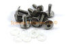 Honda NSR250 MC11 Stainless Steel Fairing & Windscreen Bolt Set + dzus