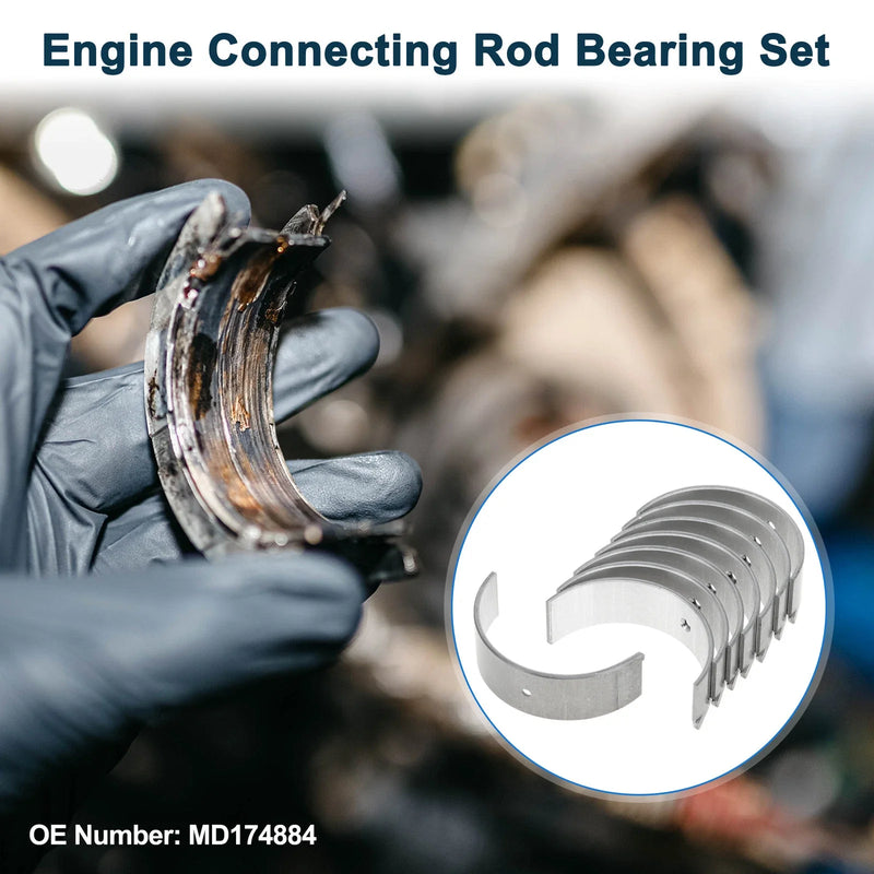 Mitsubishi L300 (1986-1994) 8 Pcs Connecting Rod Bearing Set