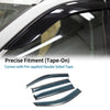 Toyota Highlander Window Deflectors 1 Set (2008-2013)