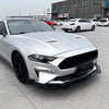 Ford Mustang MK6.5 Front Lower Spoiler Lip Splitter Kit (2018-2023)