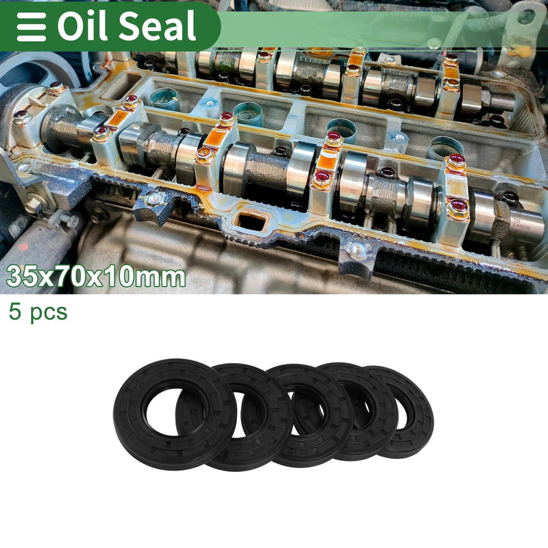 Make Model Oil Seal / 35x70x10mm / NBR Rubber Rotary Shaft Seal