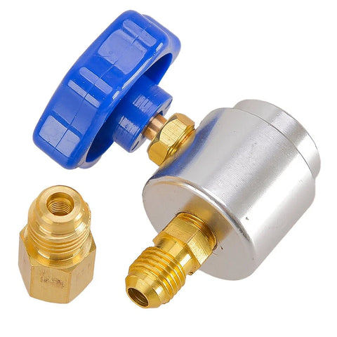 A / C Charging - New Self-Sealing R134A Can Tap Valve Adapter