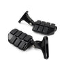 Harley Electra Street Glide Black Rear Passenger Footpeg Mount Bracket (1993+)