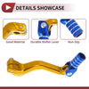 Kayo T2 Gold Tone Blue Silver Tone Folding Shifter Lever