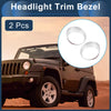 Jeep Wrangler Headlight Trim Bezels (2025)