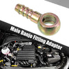 Motorcycle Car 3pcs 12mm Hose Barb & 9.3mm Banjo Fitting Fuel Line Adaptor
