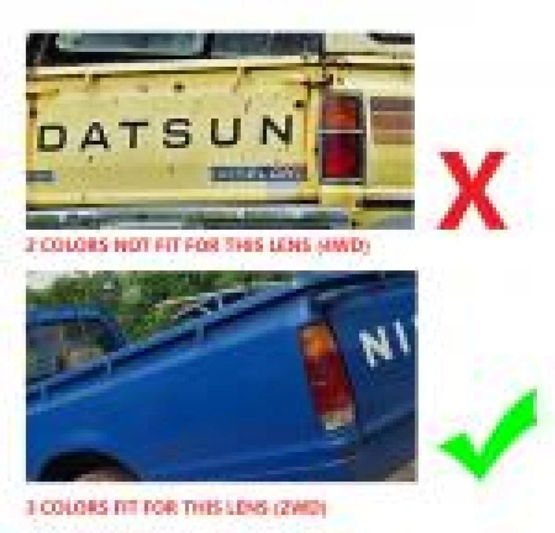 Nissan 720, Datsun 720 LH Rear Tail Lights (1980-1986)