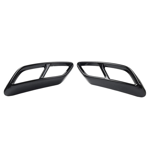 Audi A3 Rear Throat Exhaust Pipe Muffler Tips Cover Trim (2021-2023)