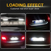 Toyota Venza LED License Plate Light Assembly (2009-2013)