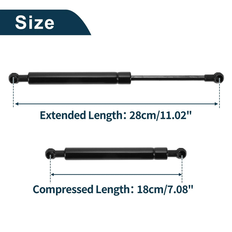 BMW X5 Front Hood Lift Supports Struts (2000 - 2006)