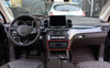 Benz GLE GLS Console AC Switch Control Panel Trim Wood Grain (2016–2019)