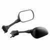 Kawasaki Ninja ZX6R ZX10R Black Rear View Mirrors (2005-2008)