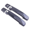 Nissan Sk Carbon Fiber ABS Door Handle Cover Trims w/ Key Hole