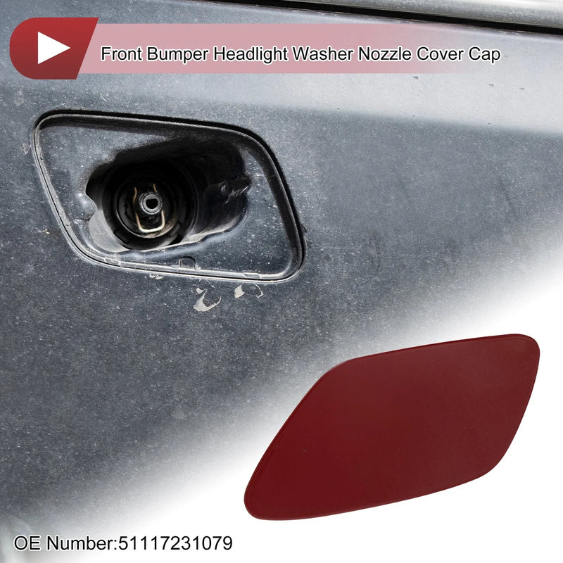 BMW Z4 Bumper Trim Nozzle Cover Dark Red (2009-2016)