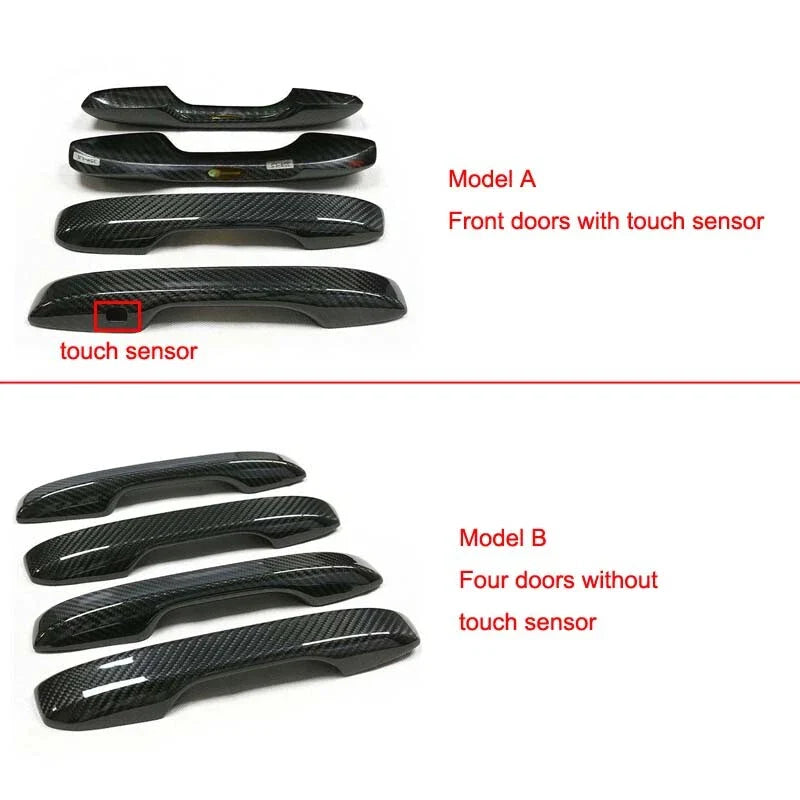 Civic XI 2022+ 100% Carbon Fiber Exterior Door Handle Cover Trim