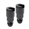 Car Model Black 6AN Male to 5/16" EFI Fuel Rail Adapter Fitting