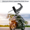 Make Model Square Fingerprint Motorcycle Hanging Hook 42mm Titanium Black
