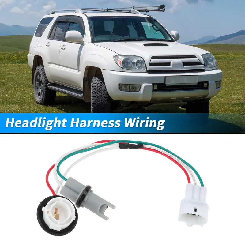 Toyota 4Runner Headlight Bulb Socket Wiring Harness (2005–2009)