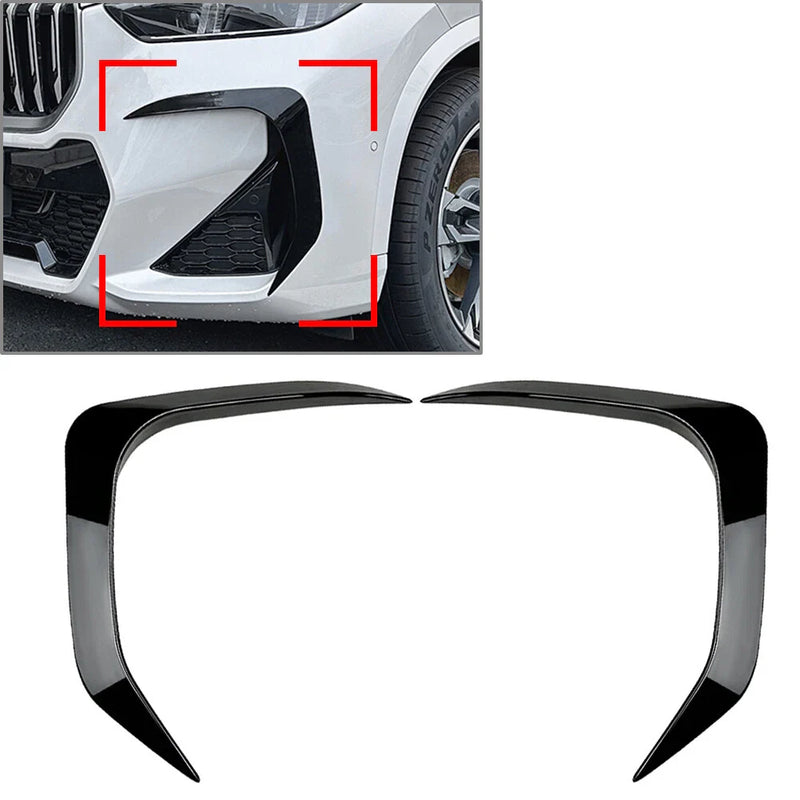 BMW X1 M Sport Front Bumper Splitter Fog Light Spoiler (2023-2024)