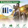 Motorcycle Hand Grips Cover / Handlebar Cover Checkered Diamond Pattern